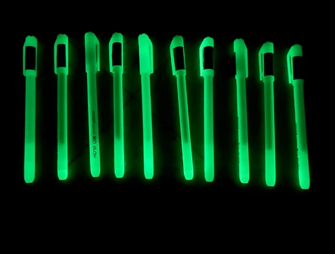 Hauser Germany XO Glow Ball Pen – Pack of 10 (Smooth Writing Pens) Image 3